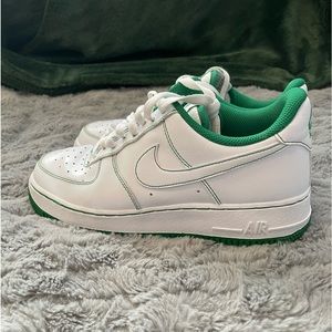 Nike Air Force 1 ‘07 ‘Contrast Stitch - White Pine Green’